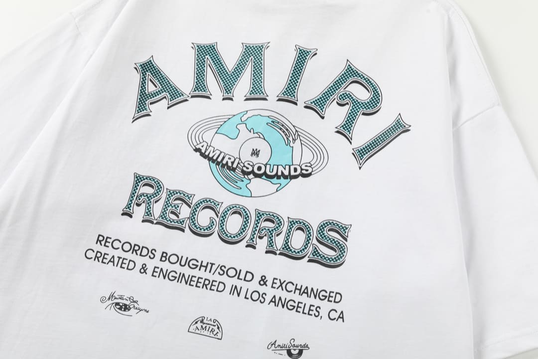 ÁO AMIRI T SHIRT MÀU TRẮNG UNISEX