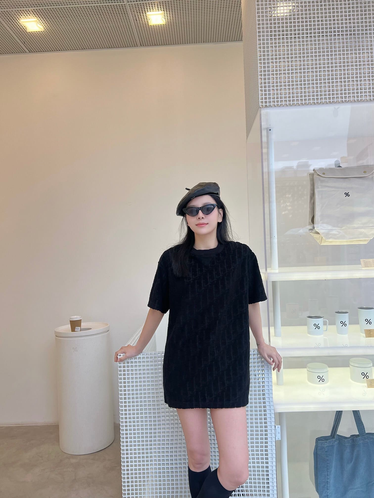 ÁO DIOR T SHIRT MÀU ĐEN UNISEX