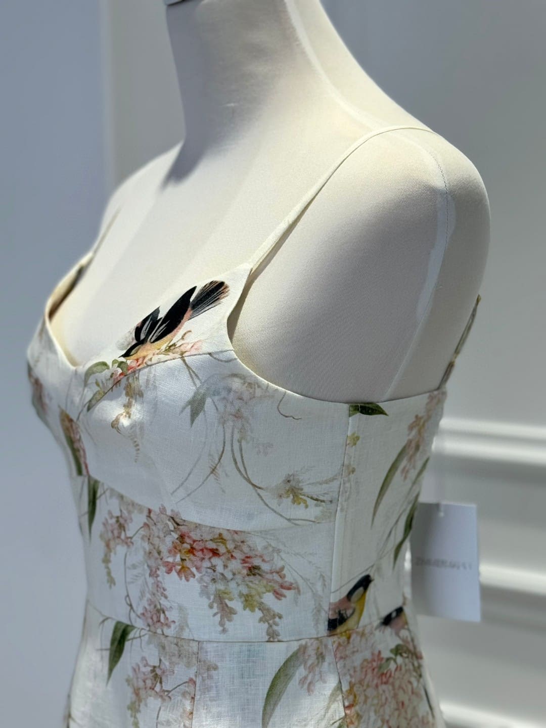 VÁY ZIMMERMANN HAI DÂY BIRDS AND FLOWERS High Classy