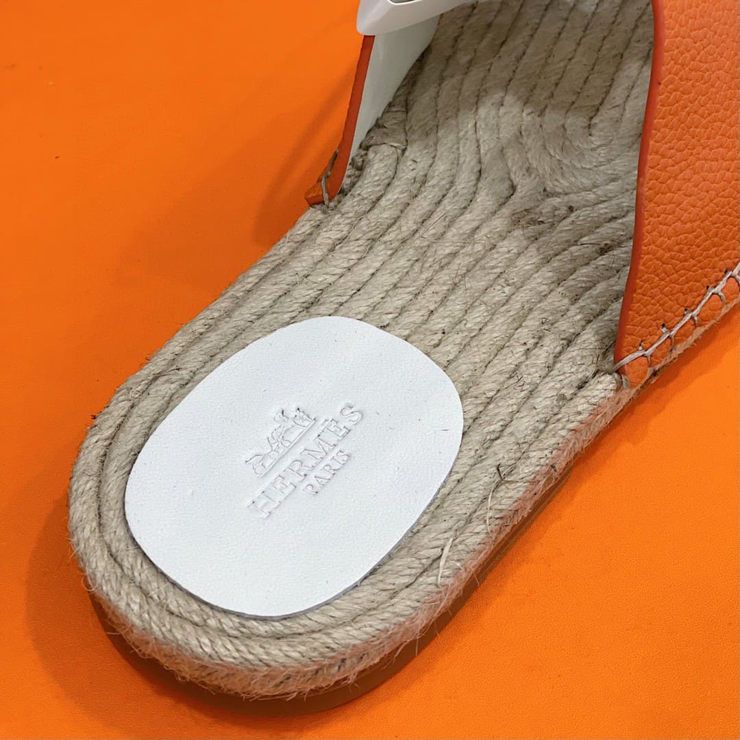 DÉP HERMES IZMIR ESPADRILLES H SANDAL AAA