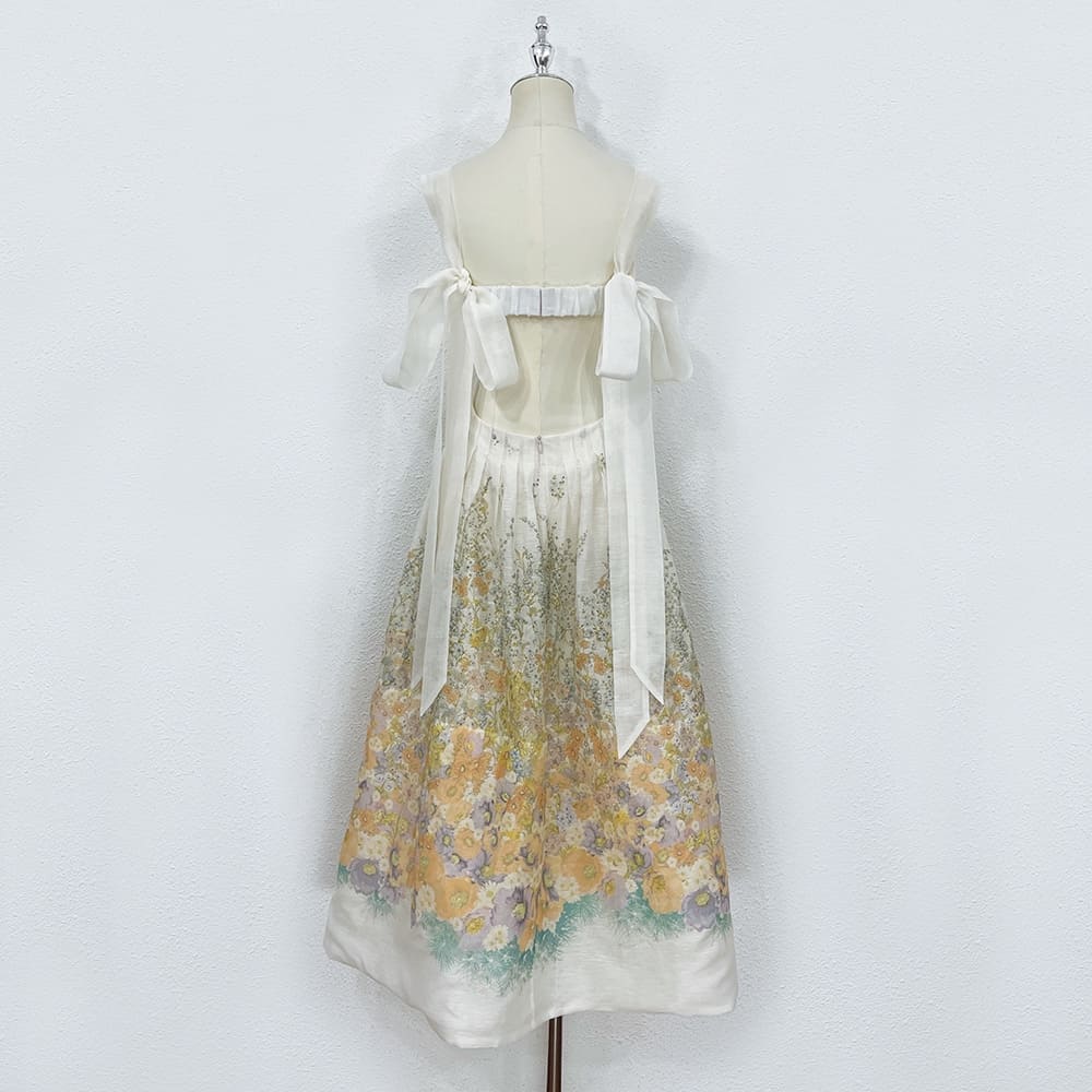 VÁY ZIMMERMANN Flower Vintage Dress High Classy