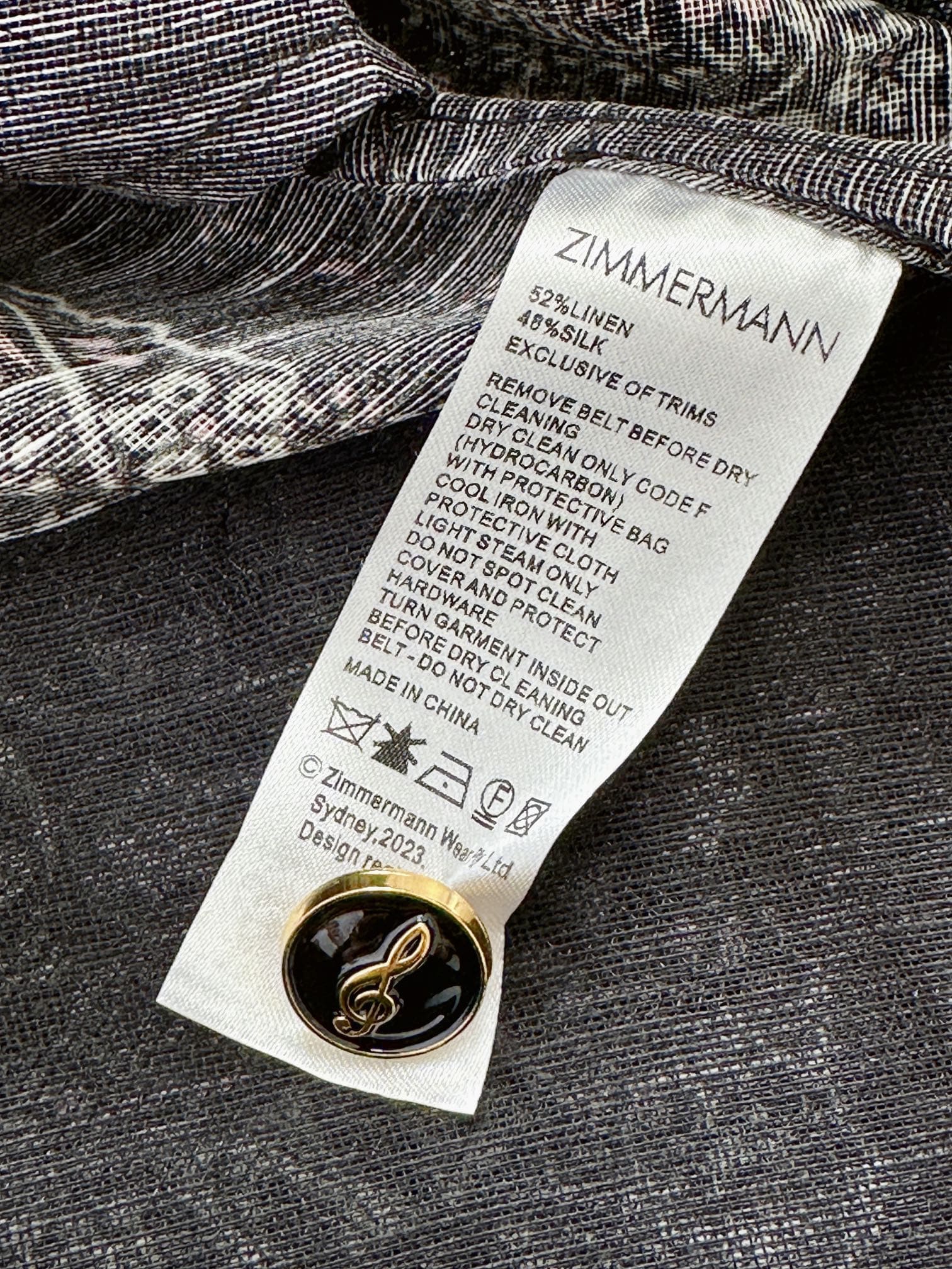 VÁY ZIMMERMANN Flower Vintage Dress High Classy