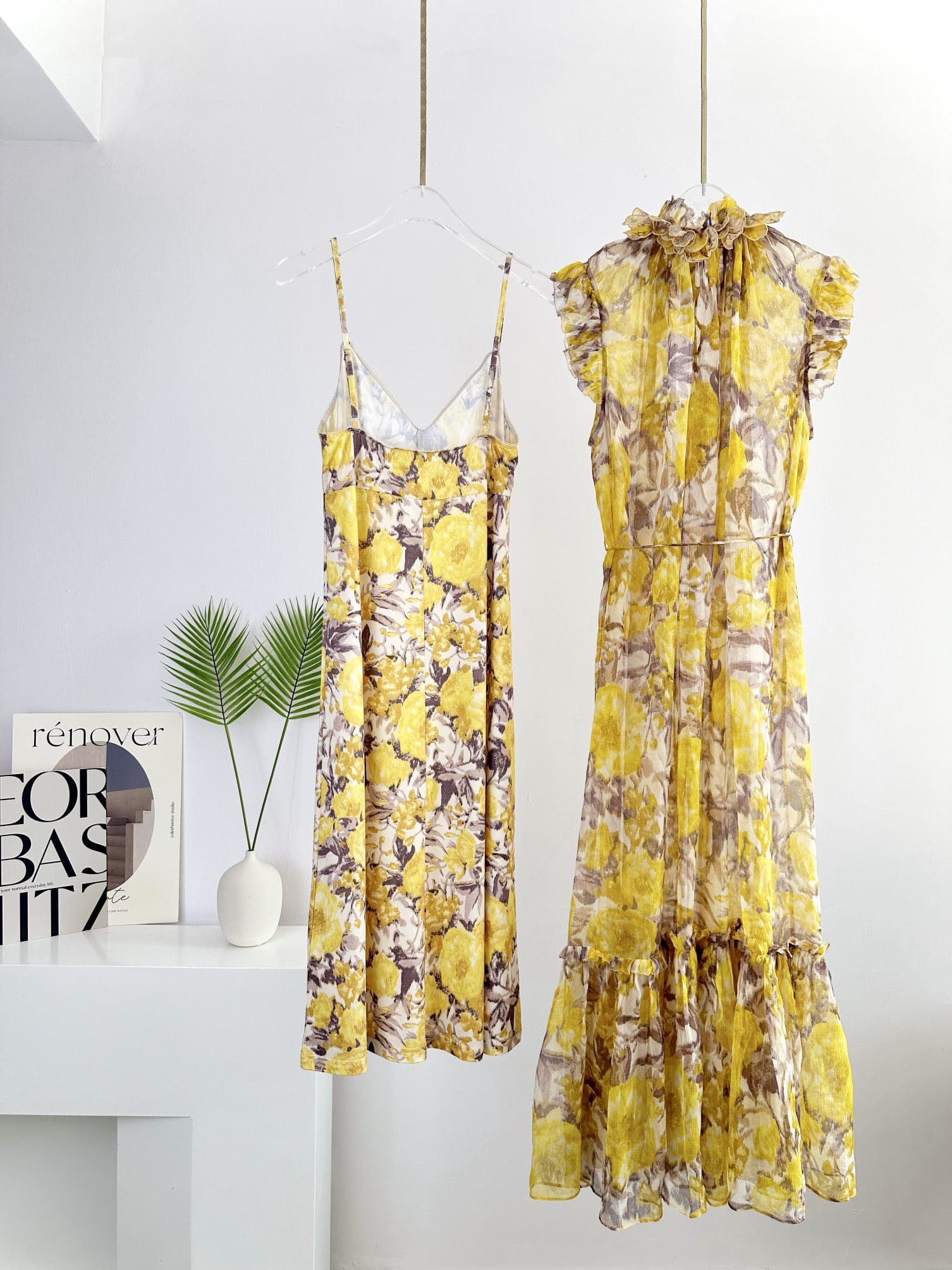 VÁY ZIMMERMANN Vintage Flower Midi Dress High Classy