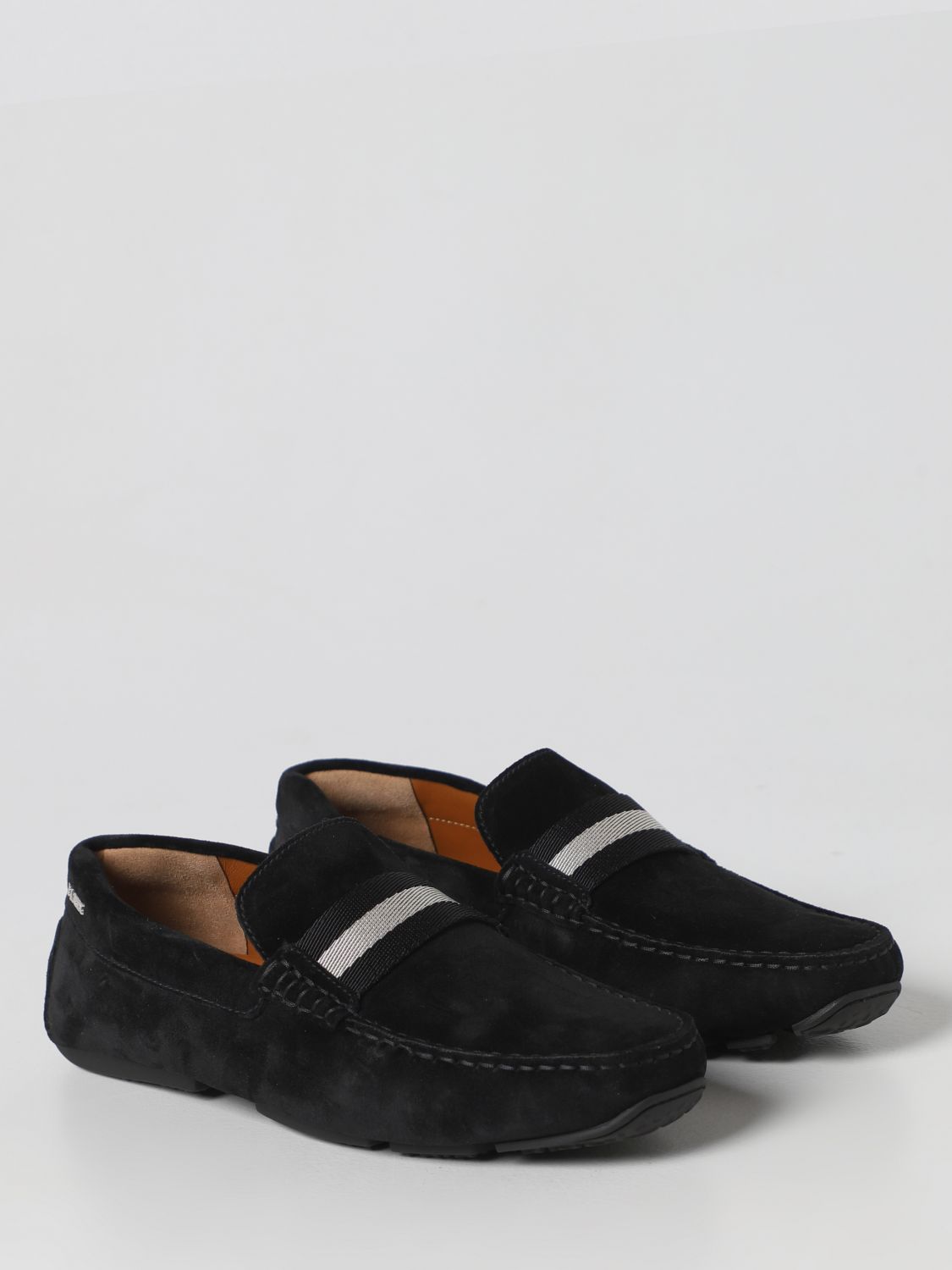 GIÀY BALLY loafer black suede