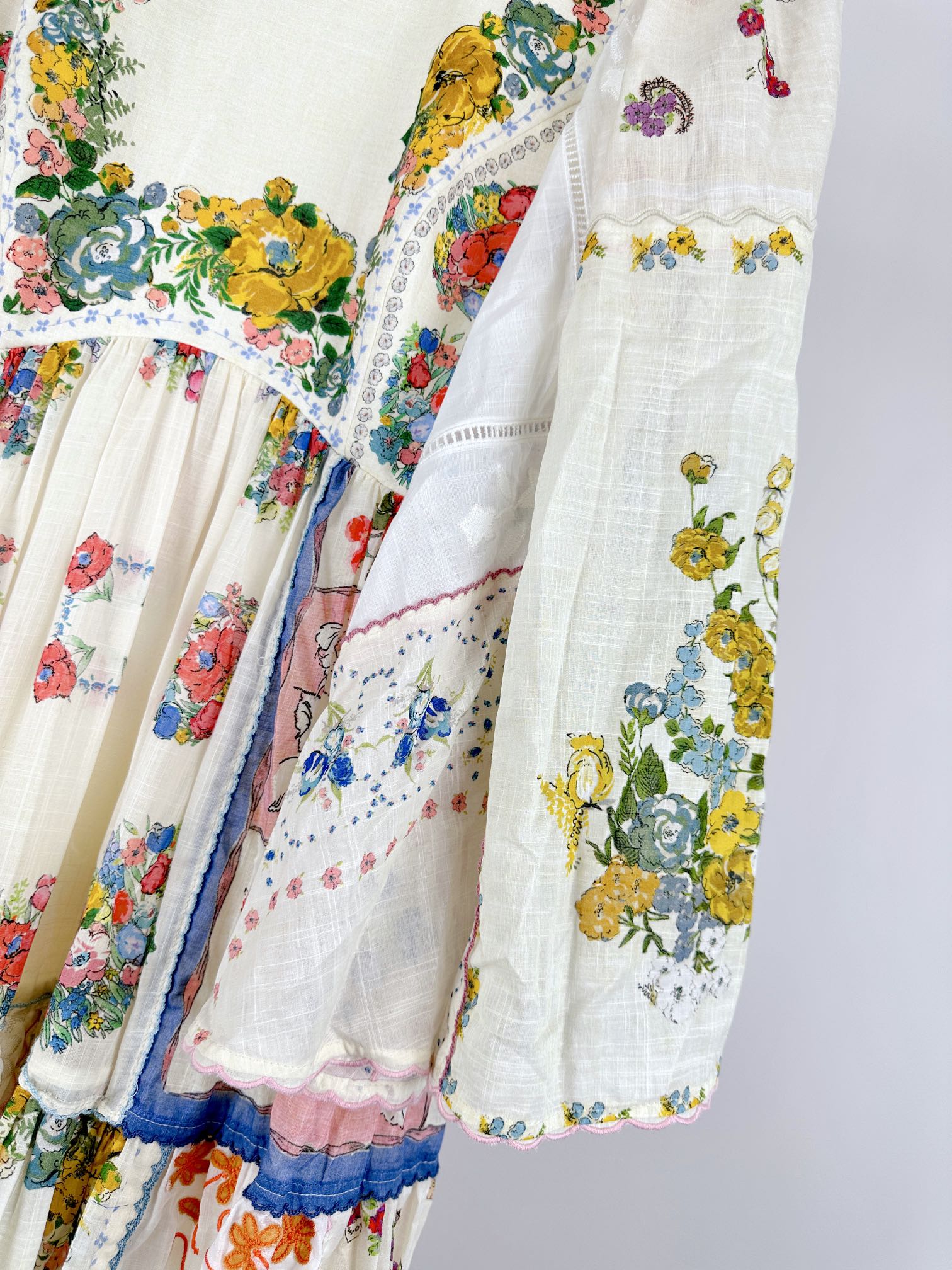 VÁY ZIMMERMANN Flower Long Vintage Dress