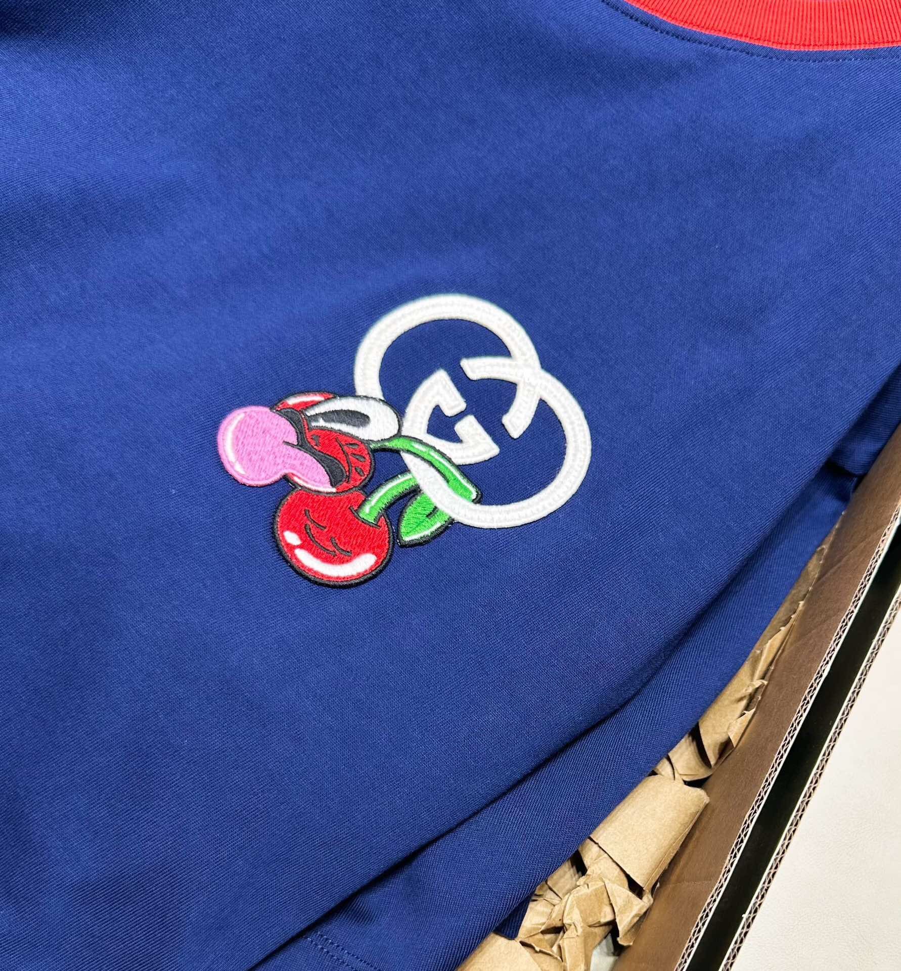 ÁO GUCCI GG T SHIRT MÀU XANH ĐẬM UNISEX