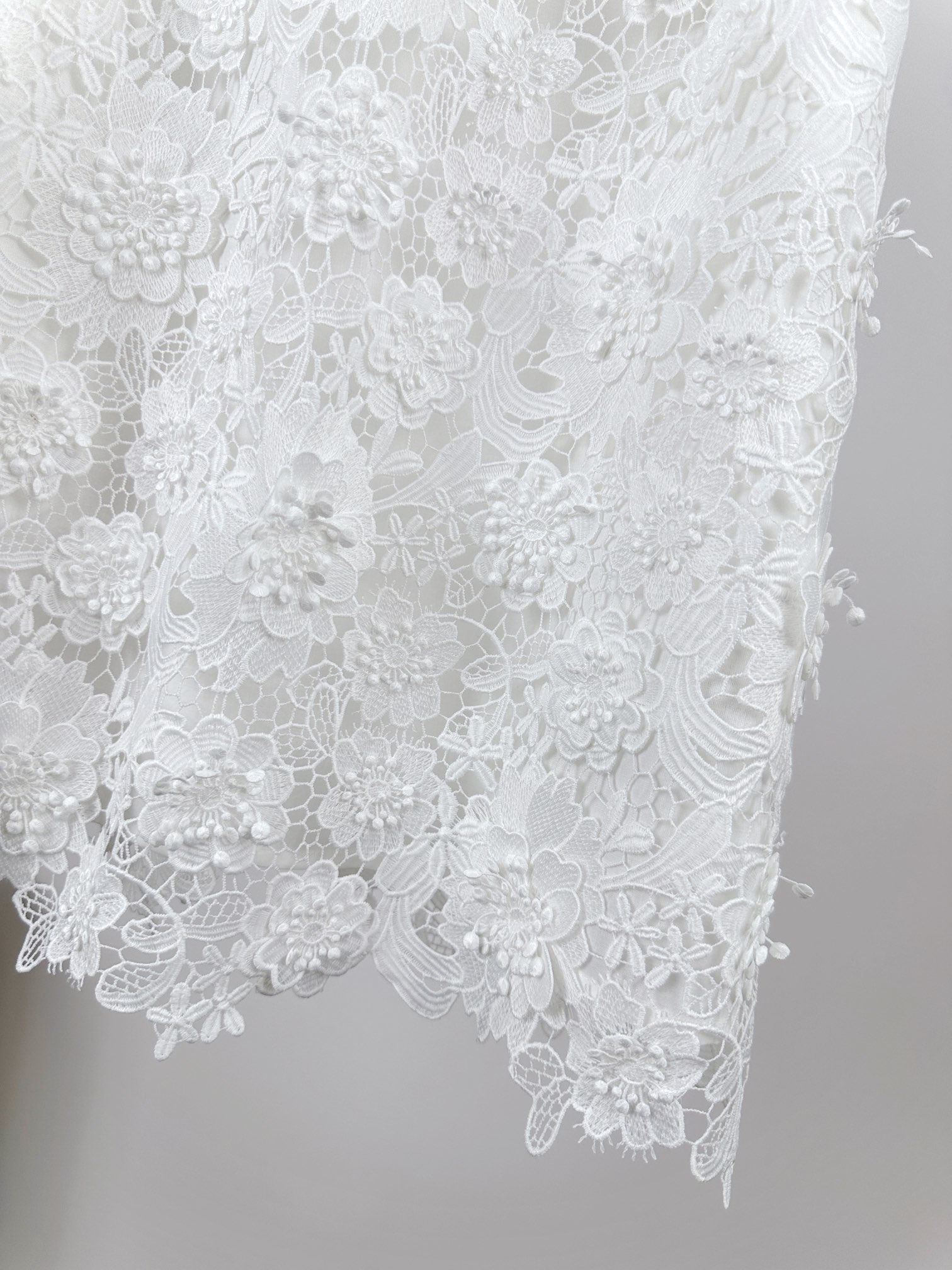 VÁY ZIMMERMANN Lace Fabric Flower Vintage Dress