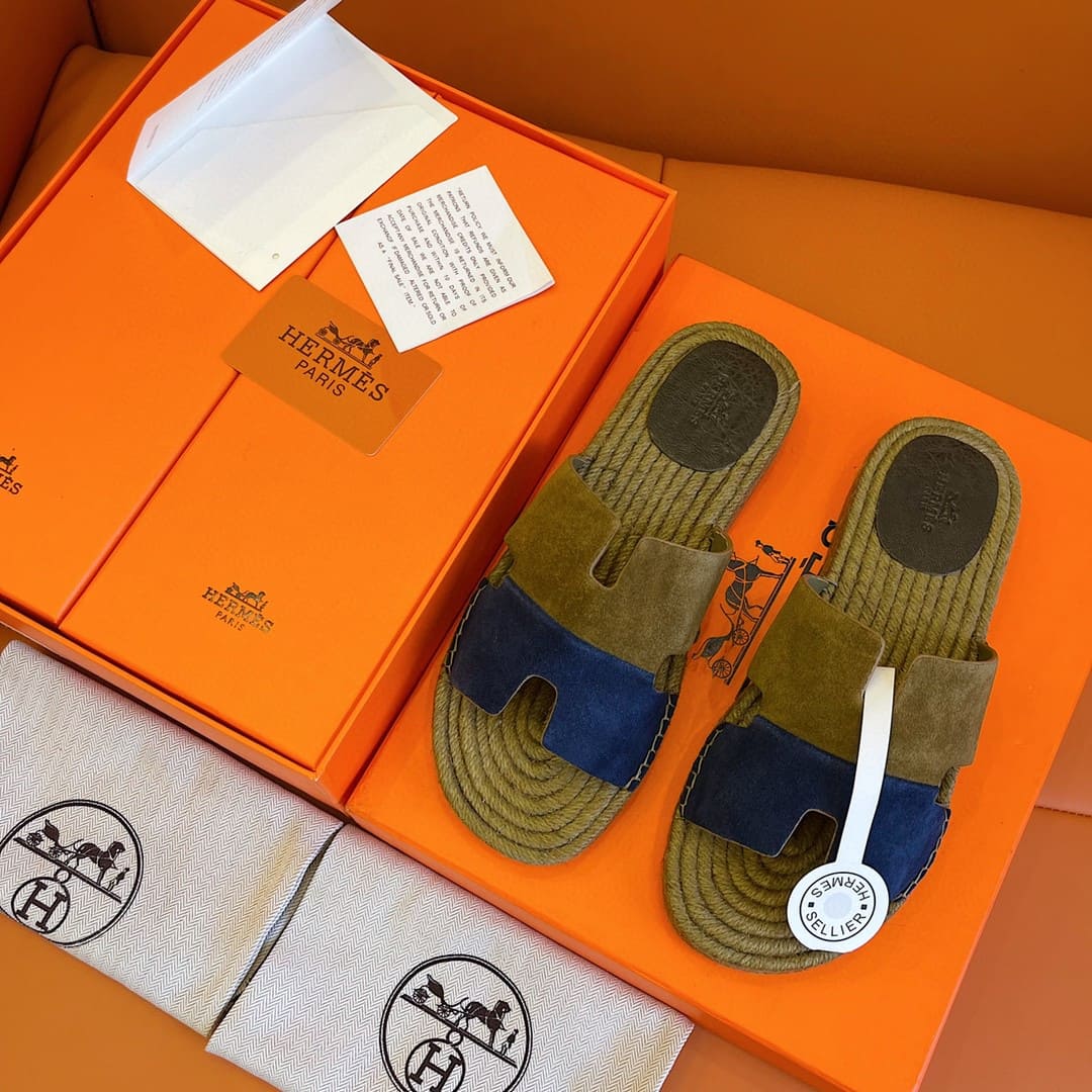DÉP HERMES IZMIR ESPADRILLES H SANDAL AAA