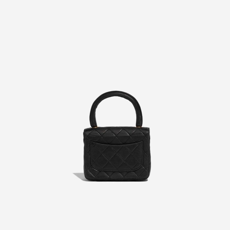 TÚI Chanel Handle Small Lamb Black