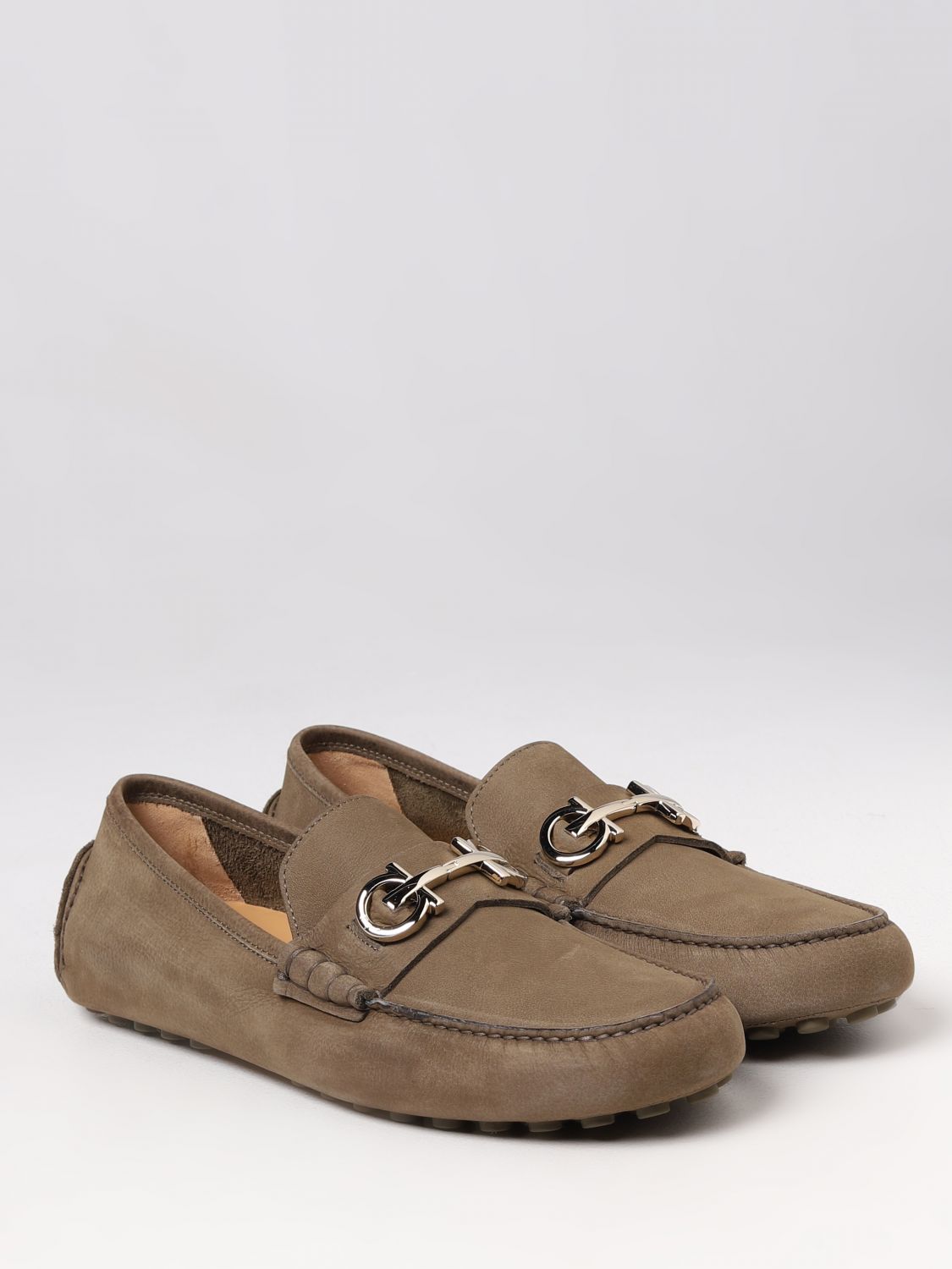 GIÀY SALVATORE FERRAGAMO loafer deep Tobbaco
