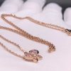 Vòng cổ Cartier Caresse D'orchidees par Cartier vàng hồng 18K
