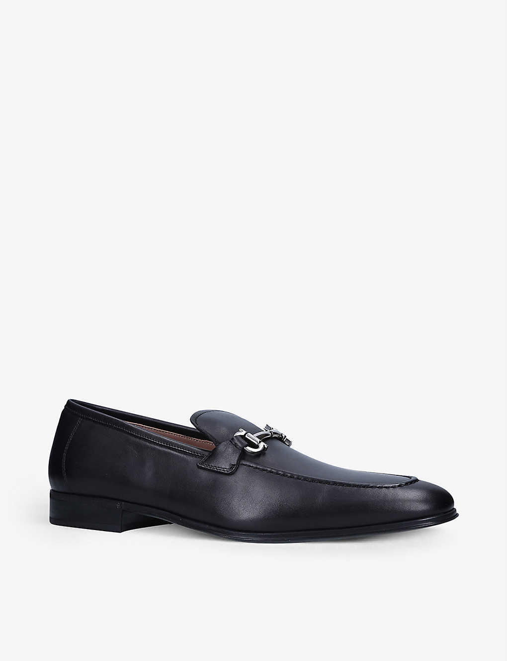 GIÀY SALVATORE FERRAGAMO Ramses Gancini-bit leather loafers