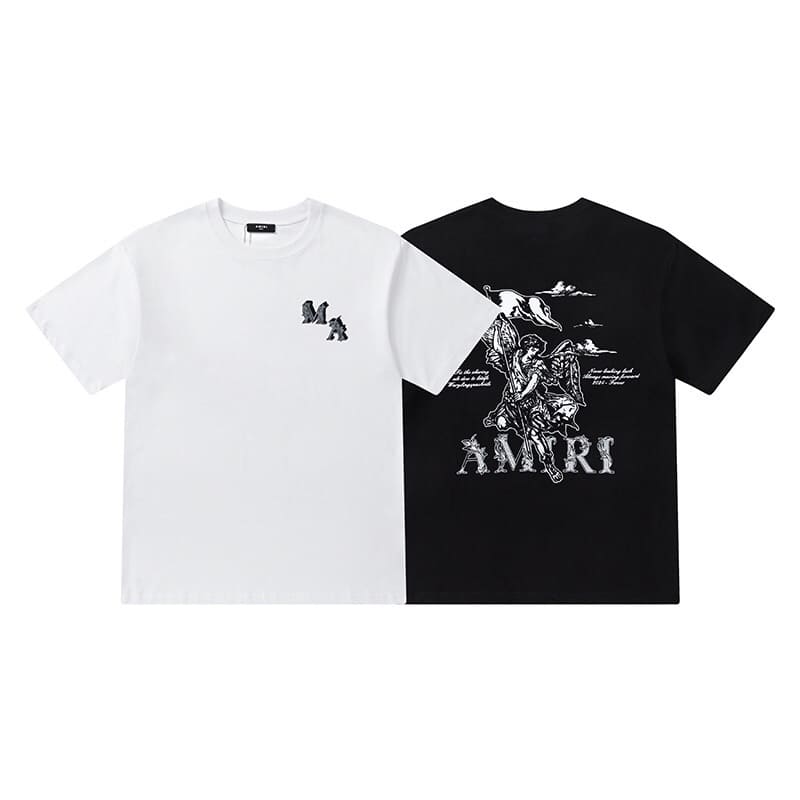ÁO AMIRI T SHIRT MÀU ĐEN UNISEX
