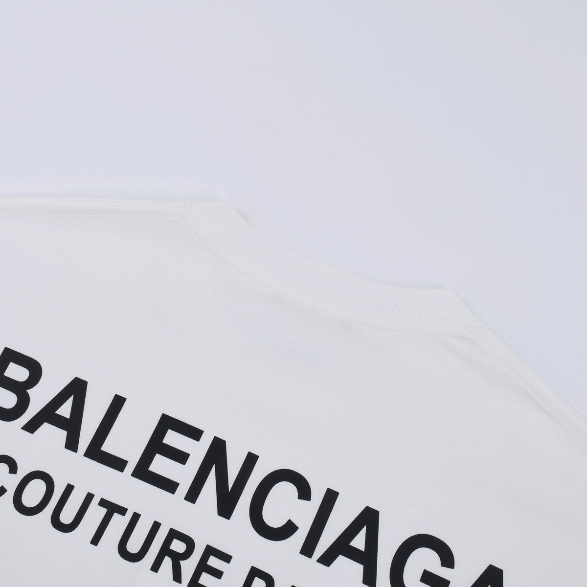ÁO BALENCIAGA RABBIT print cotton jersey T-shirt