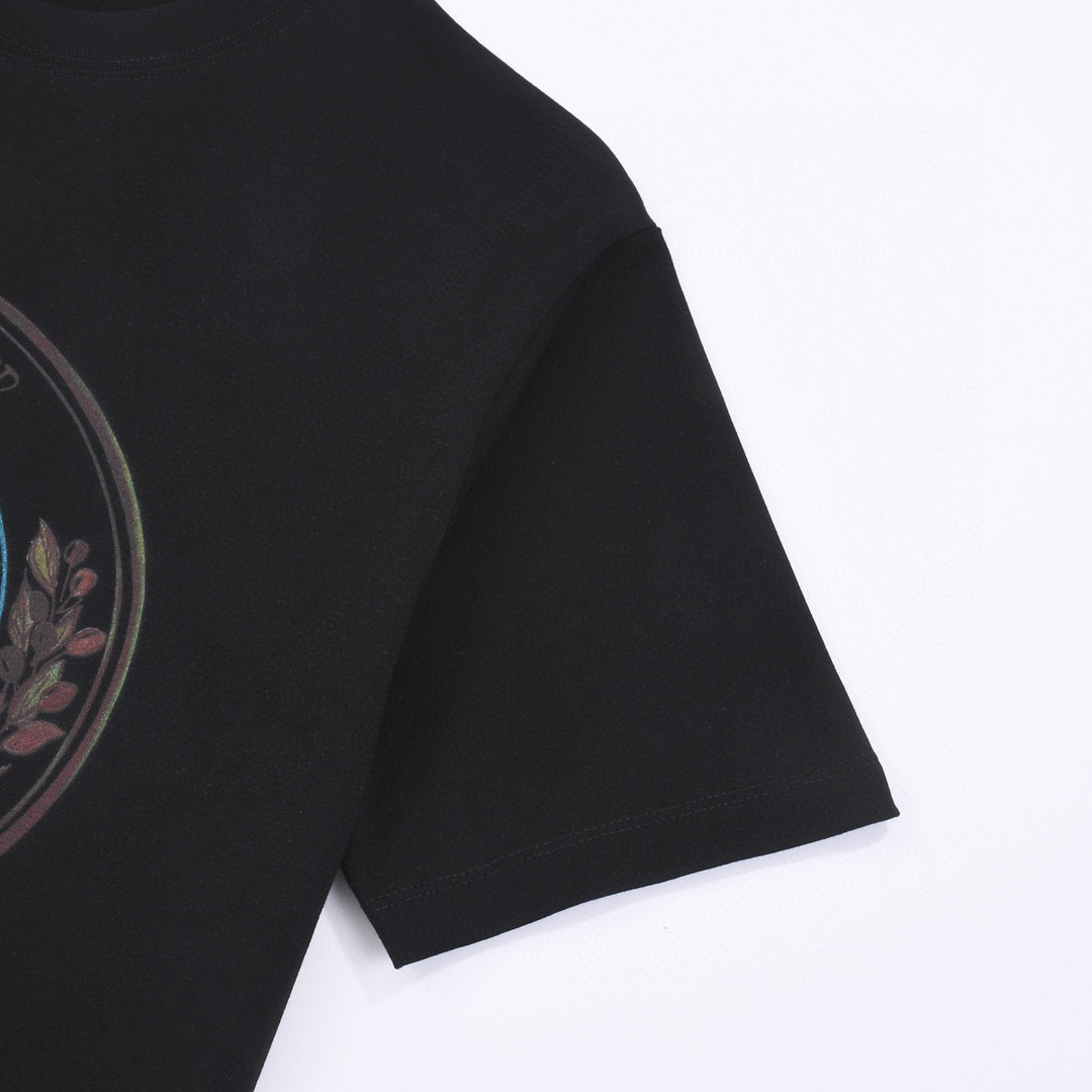 ÁO CHRISTIAN DIOR print cotton jersey T-shirt