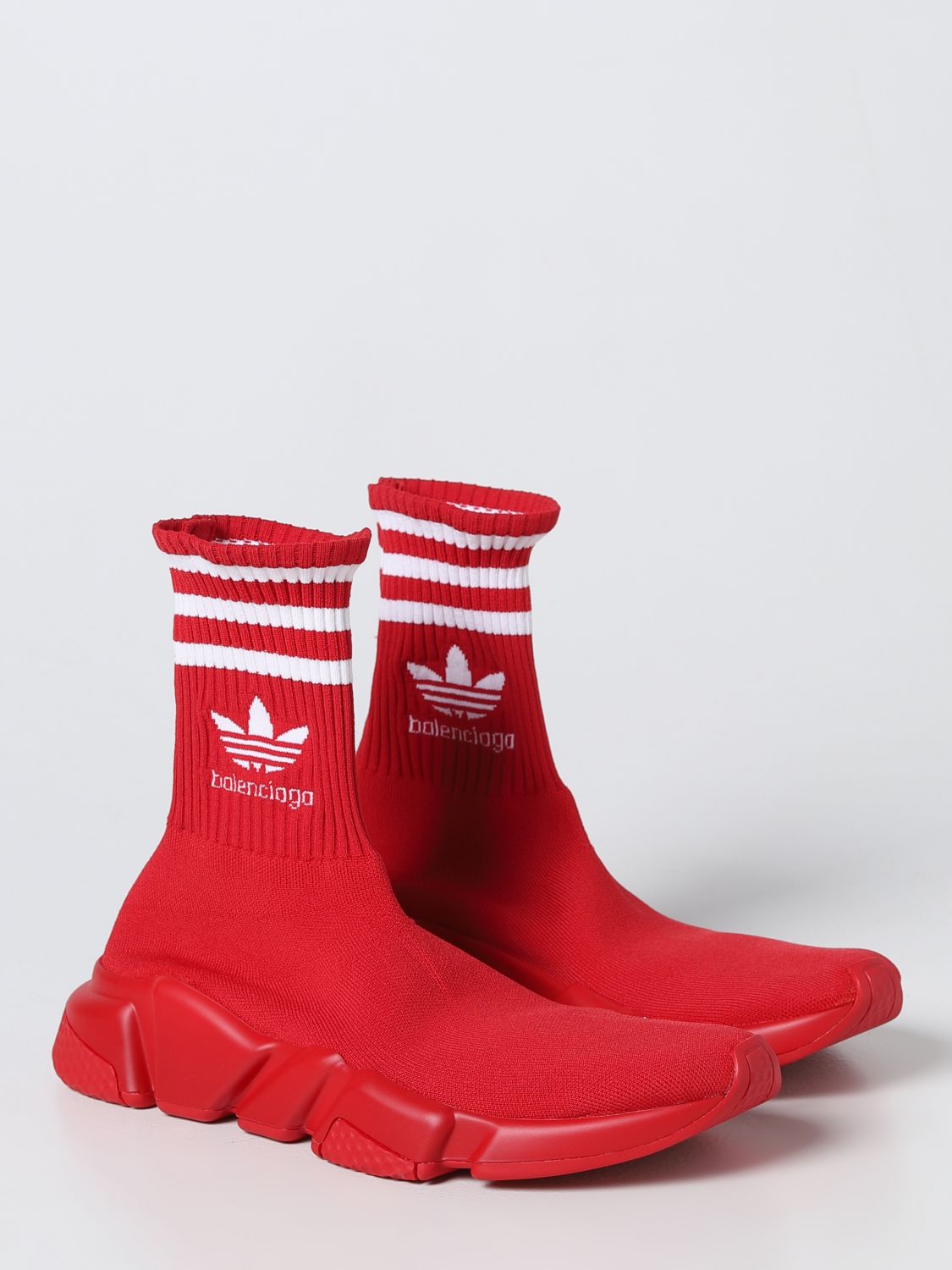 GIÀY BALENCIAGA Red sneakers shoes