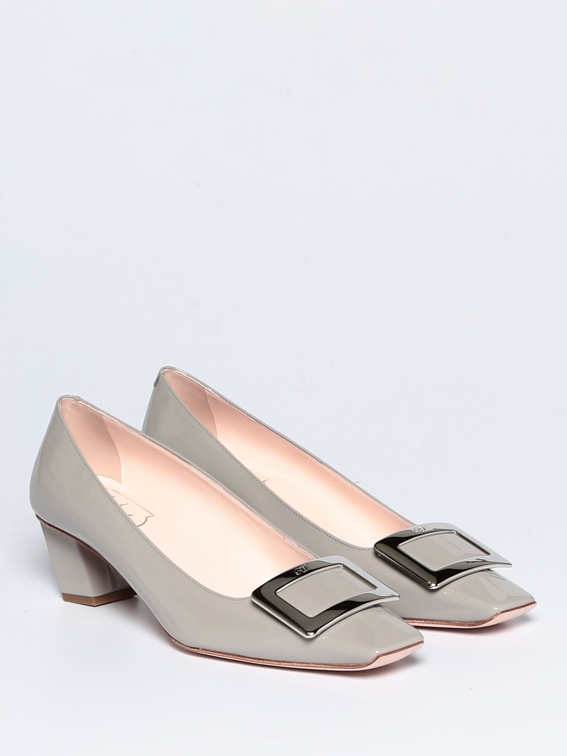 GIÀY ROGER VIVIER Grey pumps shoes