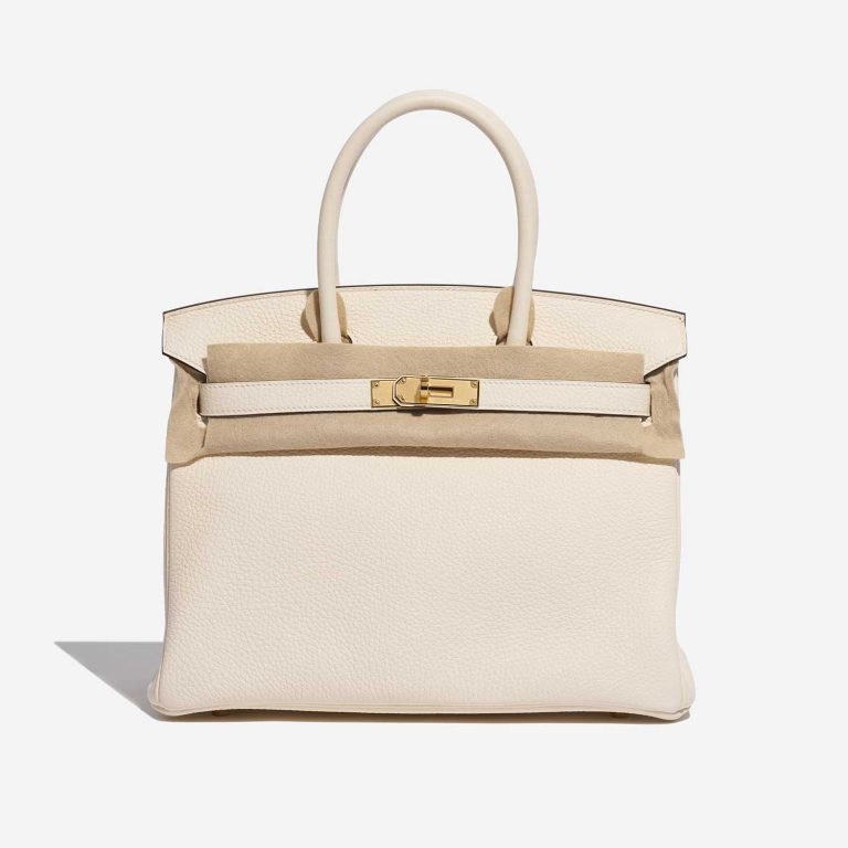 TÚI Hermès Birkin 30 Taurillon Clemence Nata Gold Buckle khóa vàng