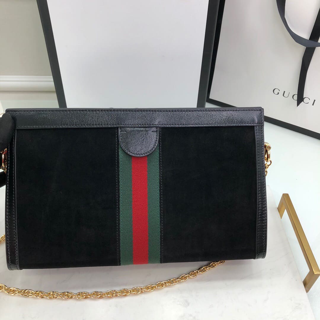 TÚI Gucci Ophidia GG small shoulder bag black Top Quality