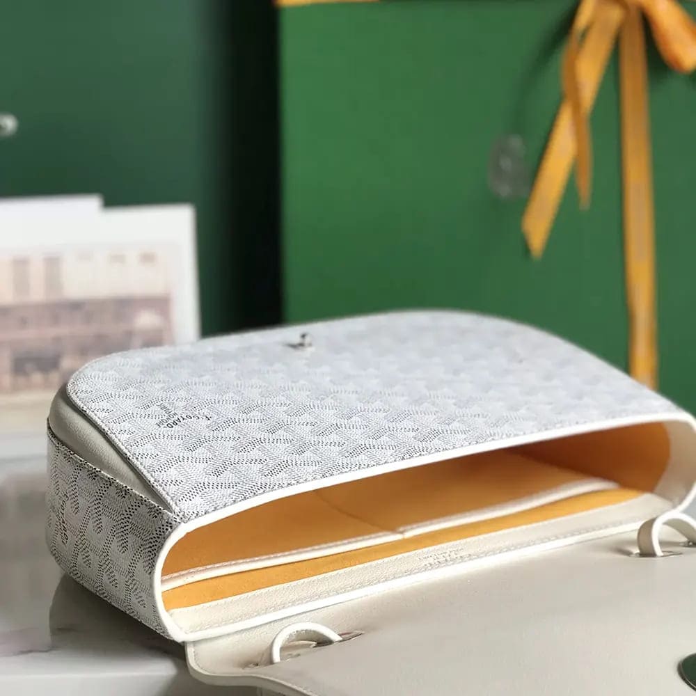 TÚI GOYARD Unisex 233 Bag-White