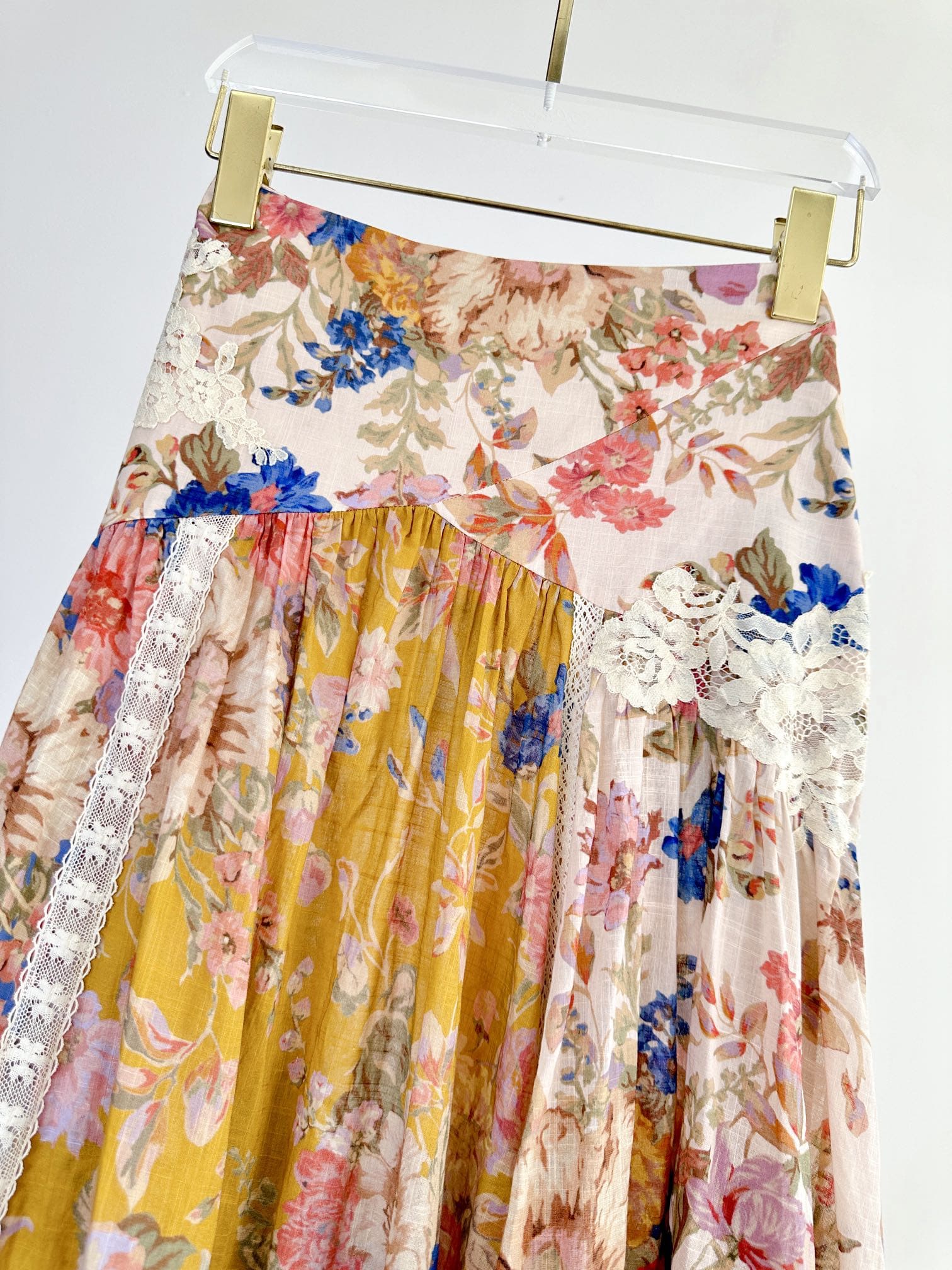 CHÂN VÁY ZIMMERMANN Flower Vintage Dress High Classy