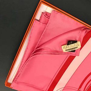 KHĂN Hermes Women Ex-Libris Scarf 90-Pink