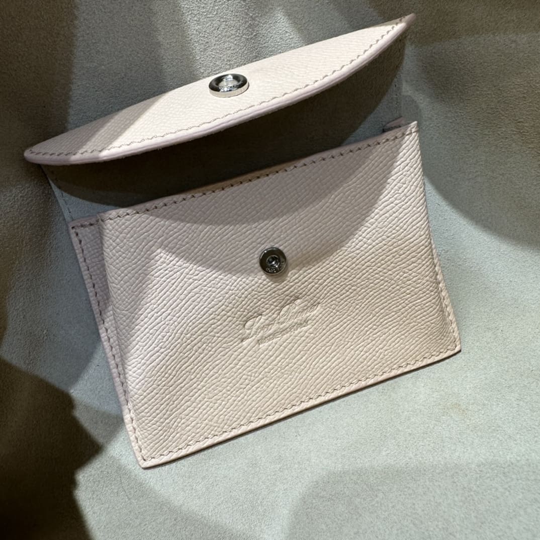 TÚI Loro Piana Women Extra bằng da bê màu hồng phấn