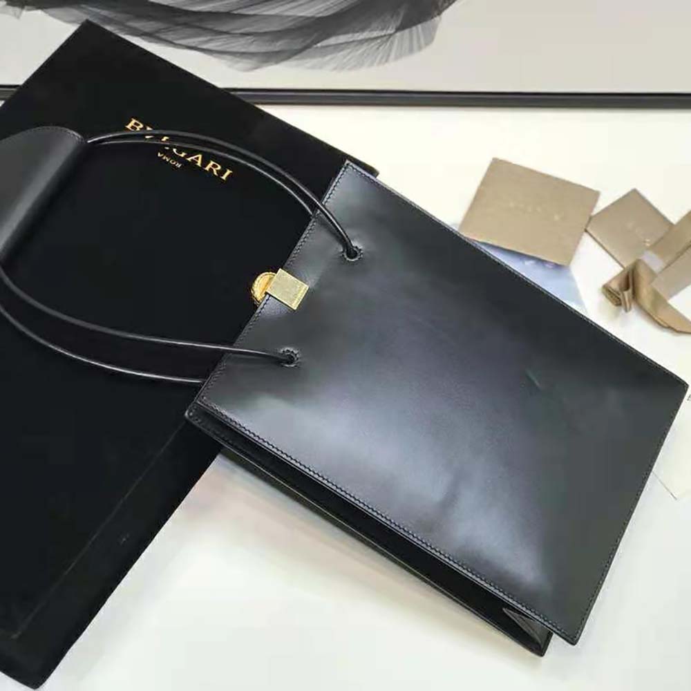 TÚI Bvlgari Women Alexander Wang X Bvlgari Tote in Calf leather-Black