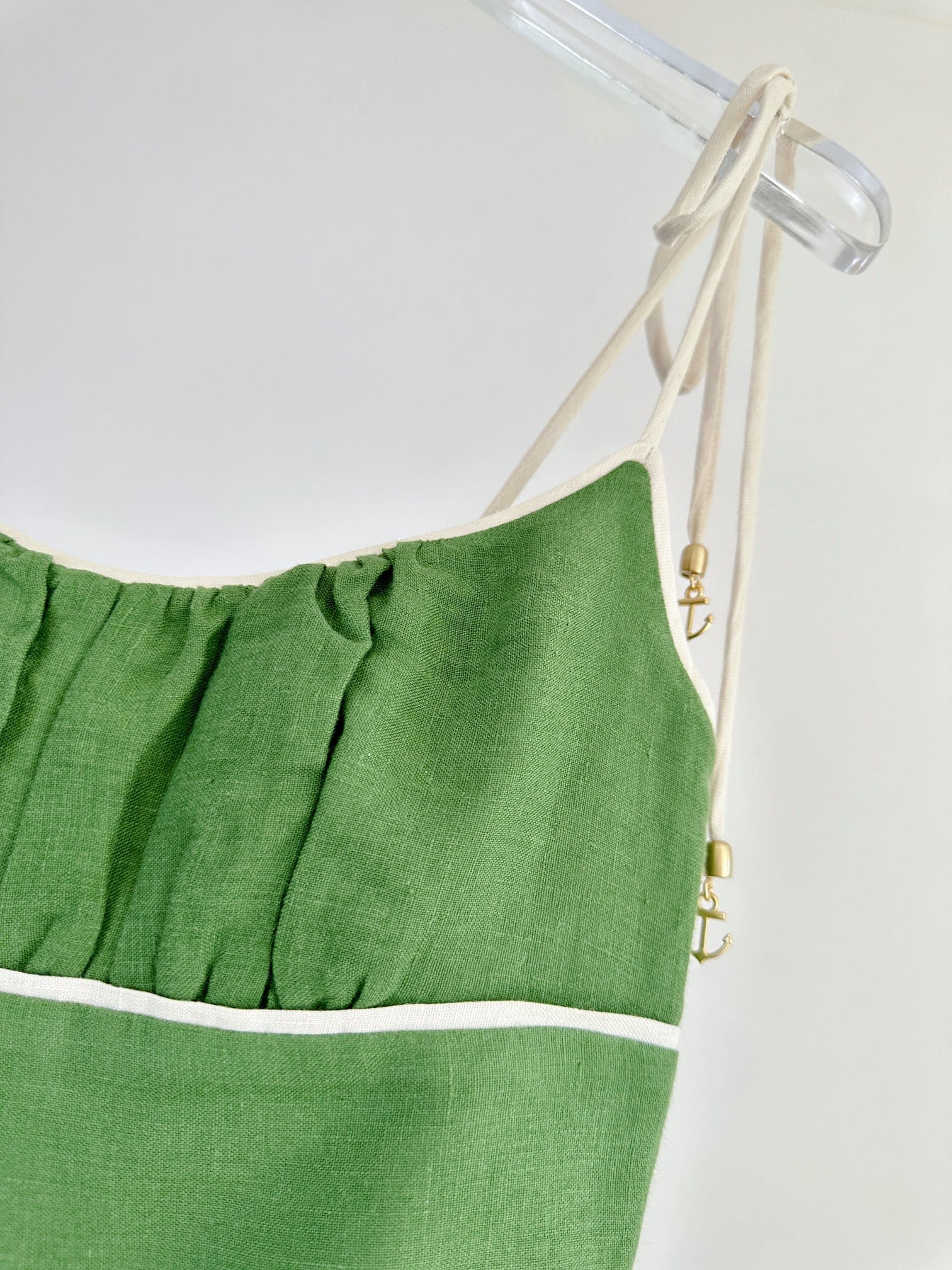 VÁY ZIMMERMANN Green Color Vintage Dress