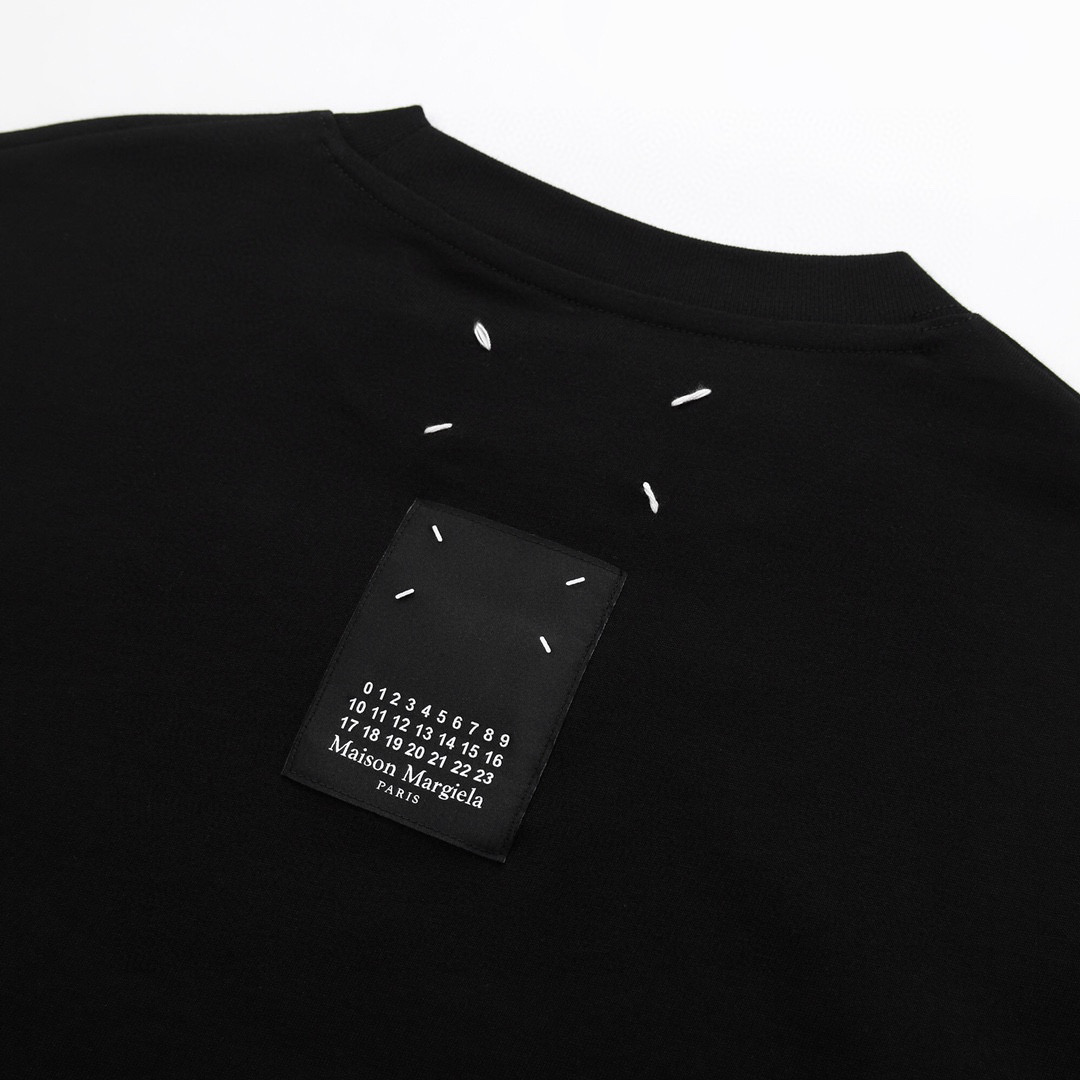 ÁO Maison Margiela print cotton jersey T-shirt
