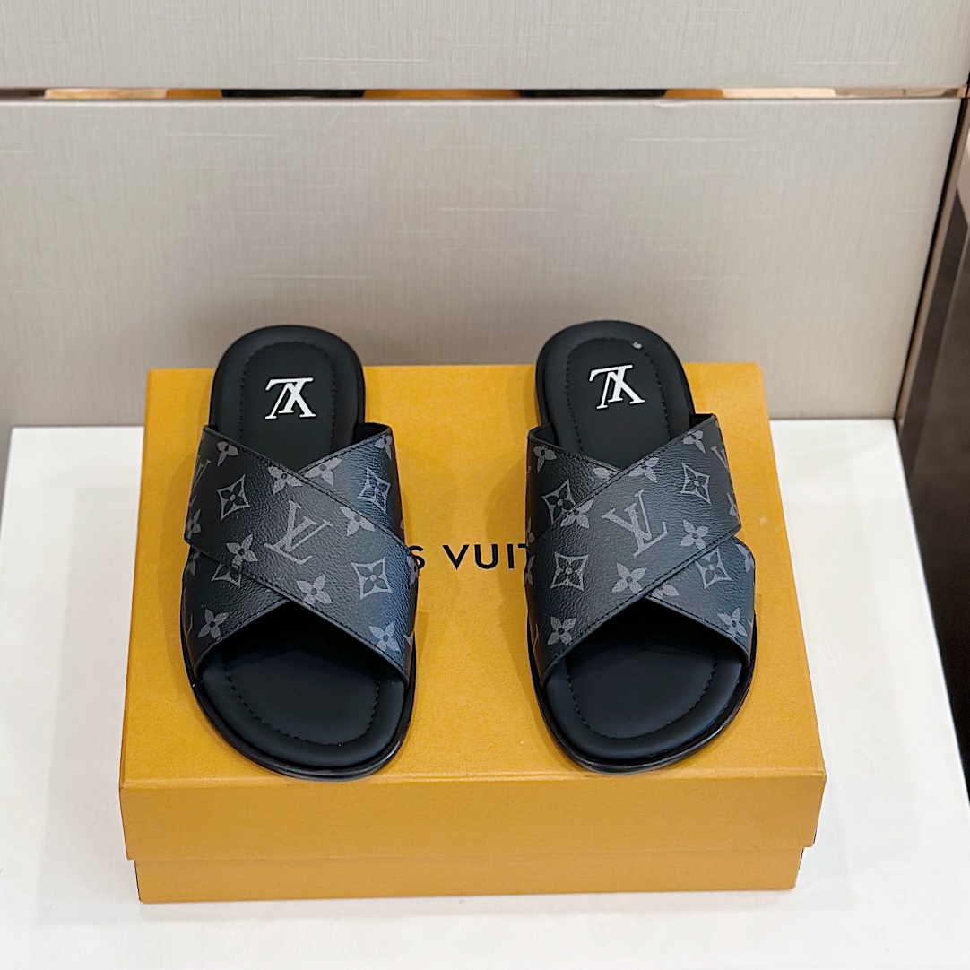 DÉP LOUIS VUITTON MONOGRAM SLIPPER