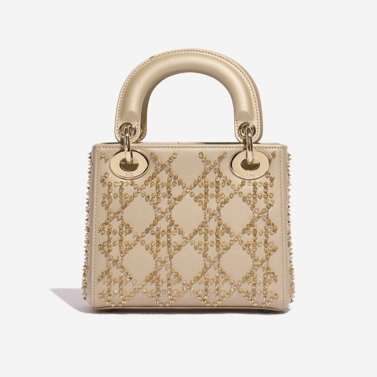 TÚI Dior Lady Mini Calf Light Beige