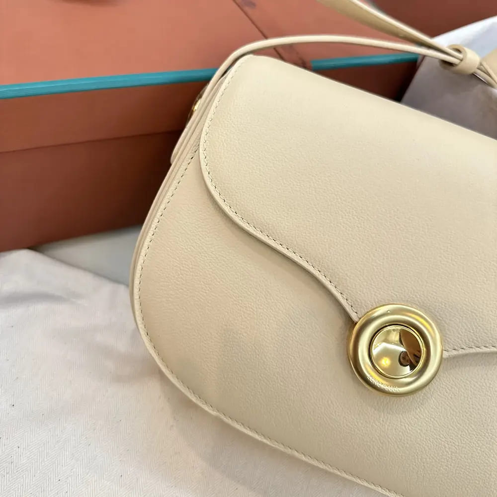TÚI LORO PIANA Women Mini Ghiera Bag-White