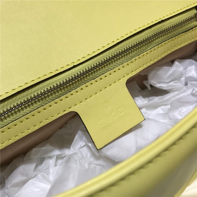 TÚI Gucci GG marmont small shoulder bag yellow Top Quality
