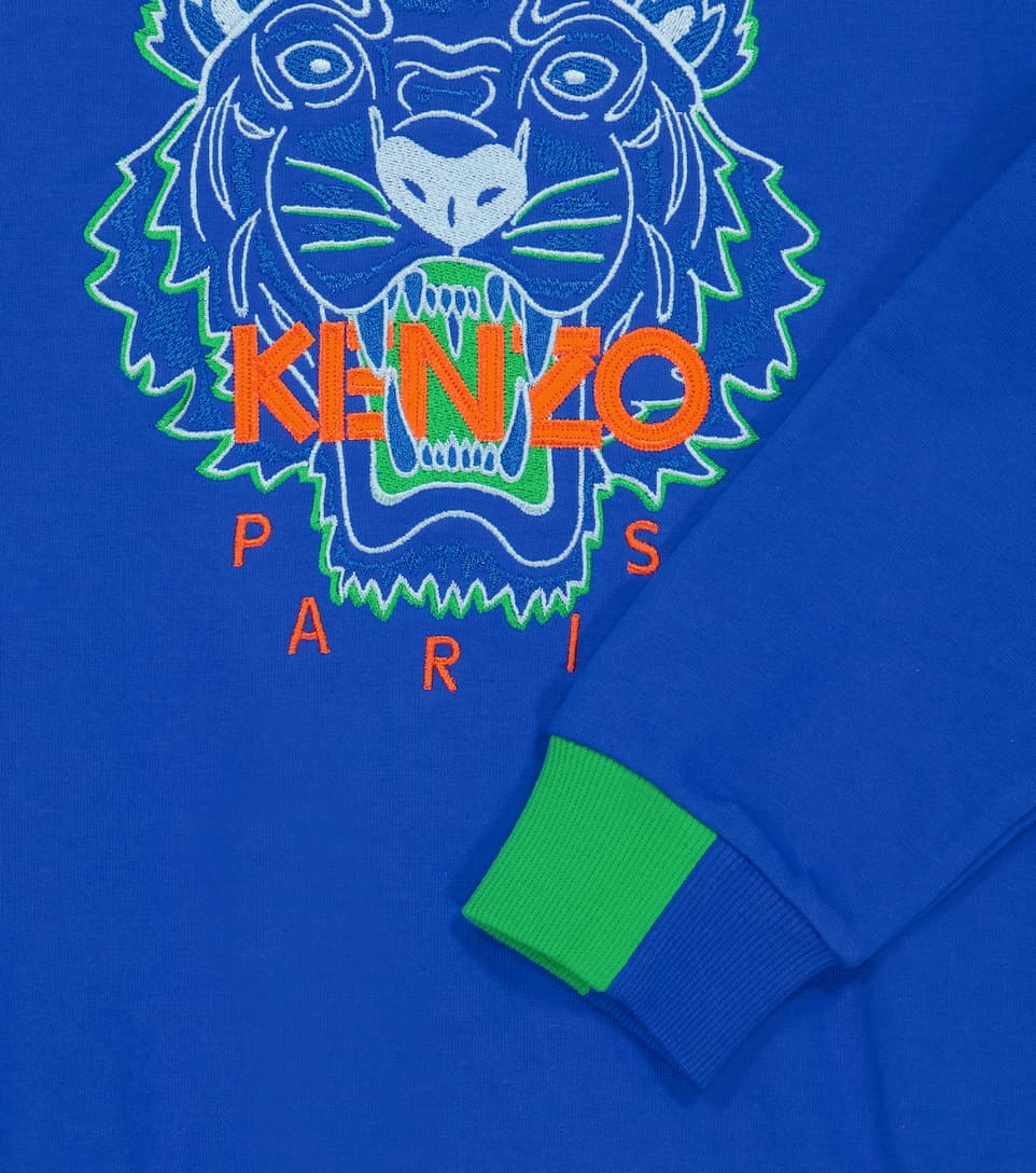 ÁO KENZO KIDS Logo cotton sweatshirt 9 -12 years