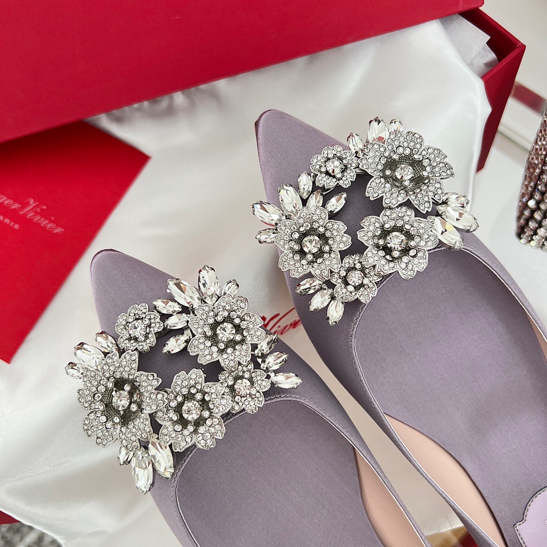 GIÀY ROGER VIVIER Bling Bling ballet flats shoes