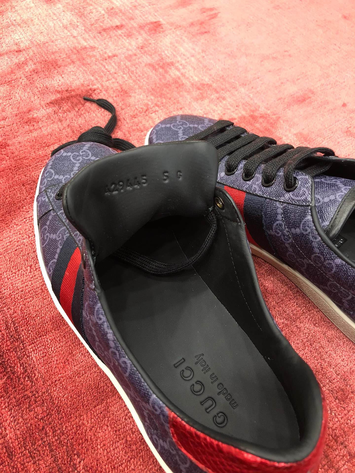 GIÀY GUCCI  Leather Interlocking G Driving Shoes