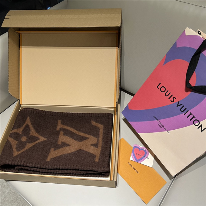 KHĂN Louis Vuitton LV Cashmere scarf
