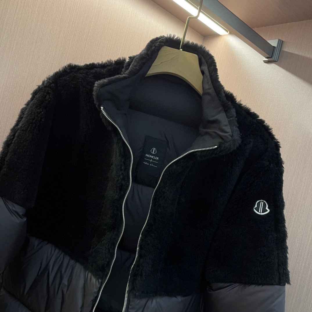 ÁO MONCLER WINTER BLACK REVERSIBLE DOWN JACKET
