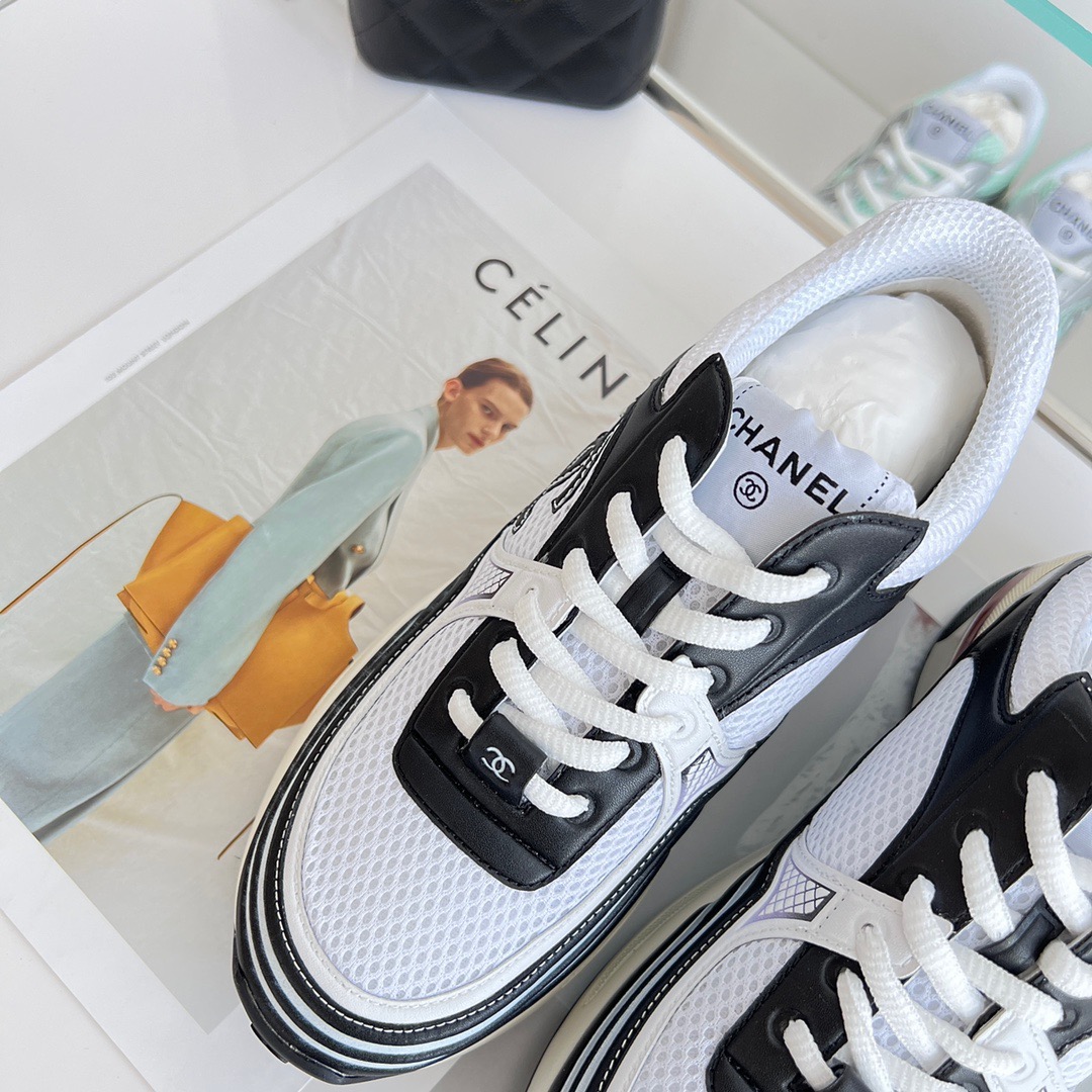 GIÀY CHANEL CC LOGO SNEAKER SHOES