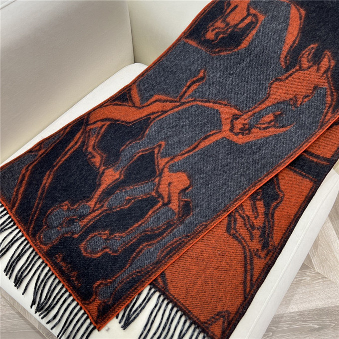 KHĂN Hermes Le Horse Cashmere scarf