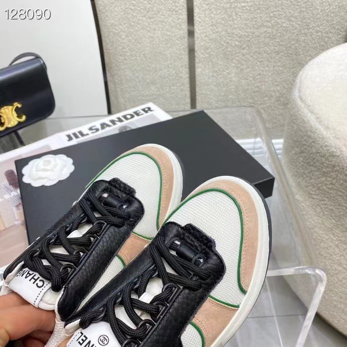 GIÀY CHANEL CARROT SUEDE LOGO SNEAKERS