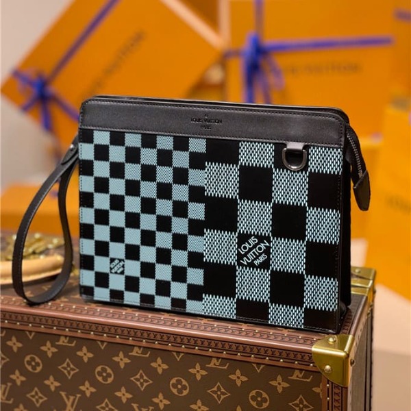 Túi LOUIS VUITTON standing pouch bag unisex
