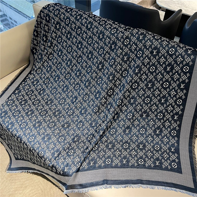 KHĂN Louis Vuitton monogram shawl scarf