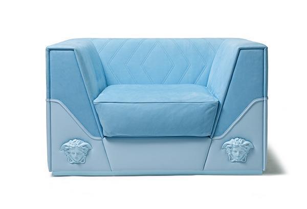 GHẾ DA VERSACE VIA GESU ARM CHAIR