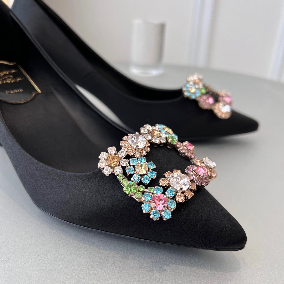 GIÀY ROGER VIVIER Bling Bling heel shoes 5cm