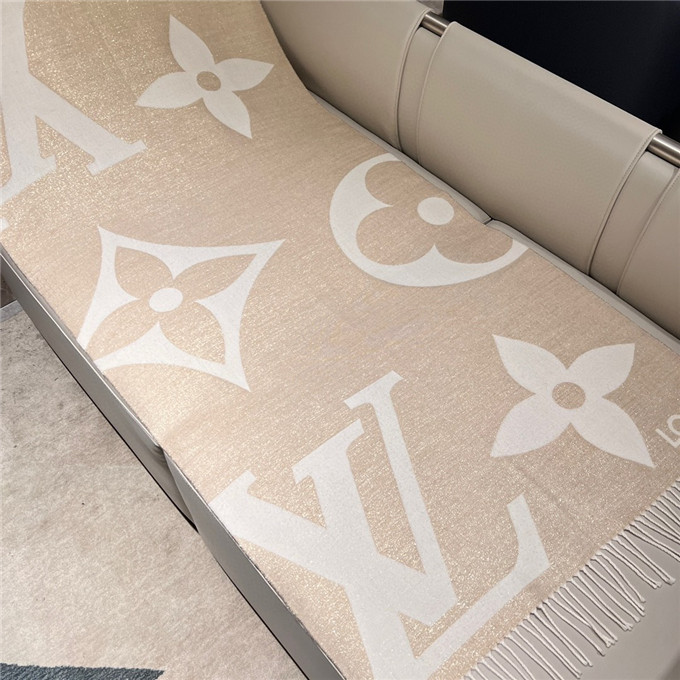 KHĂN Louis Vuitton LV Wool Blend scarf