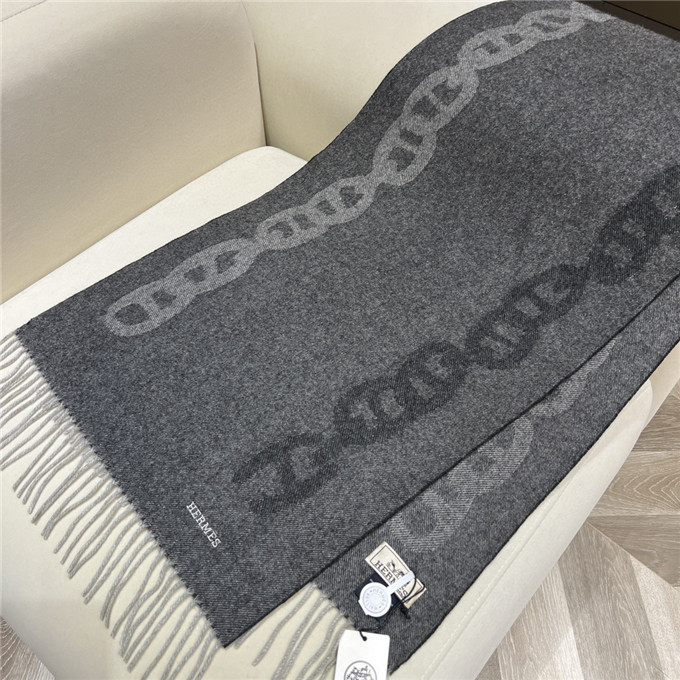 KHĂN Hermes La Pig Noose Cashmere scarf