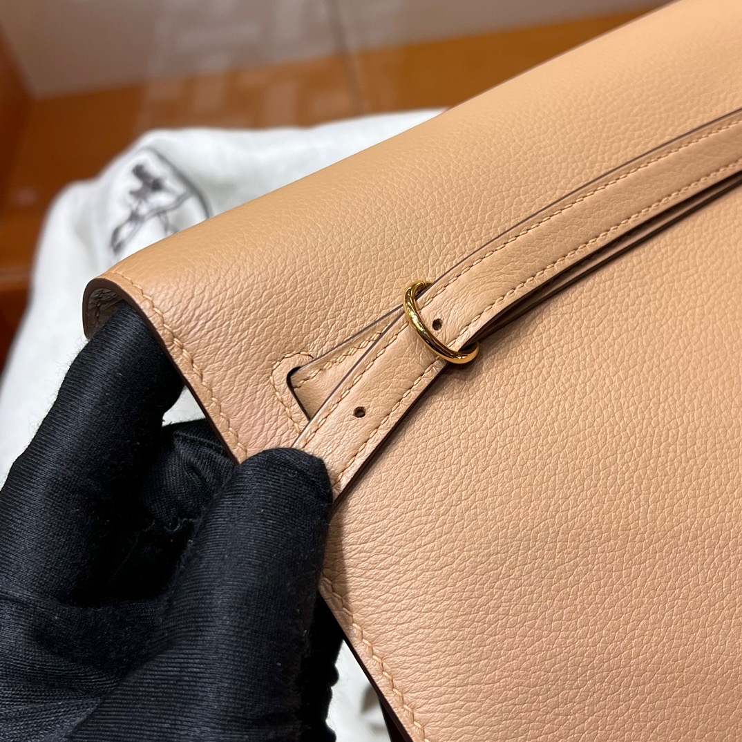 TÚI HERMES Kelly Danse Brown Handmade khâu tay 22CM(giá liên hệ)