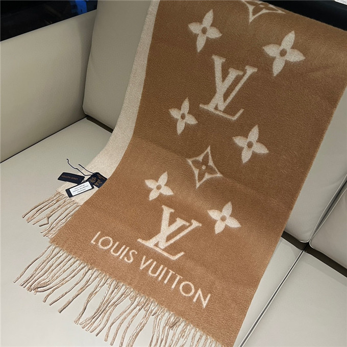 KHĂN Louis Vuitton LV Cashmere scarf